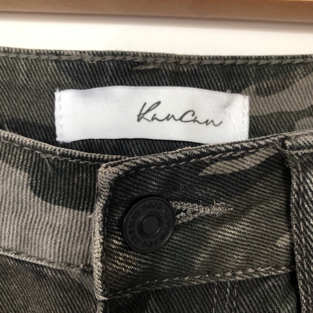 NWT KanCan High Rise Camo Style Estilo Denim Jeans 1/ 24 - Picture 8 of 16